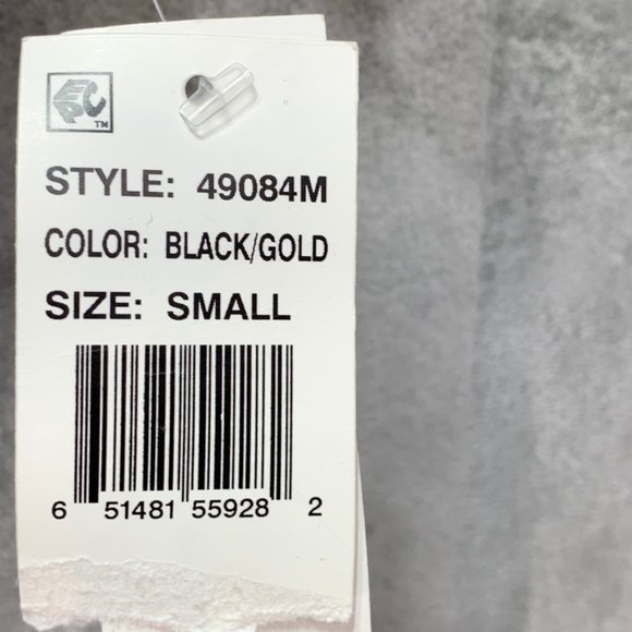 Jump Juniors' Black/Gold Glitter-Dusted Print Shor - Picture 8 of 12